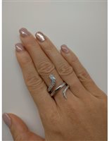 Anello Damiani Donna Eden in Oro bianco Diamante 0.39 Ct 20062895 - 20062895